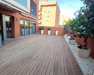 Terrace of Flat for sale in Cornellà de Llobregat  with Air Conditioner, Heating and Private garden