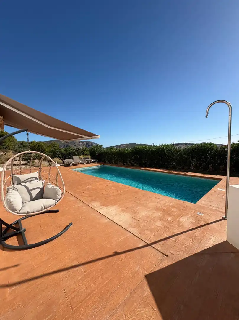 Swimming pool of Country homes for rent in Benissa  with Terrace and Swimming Pool