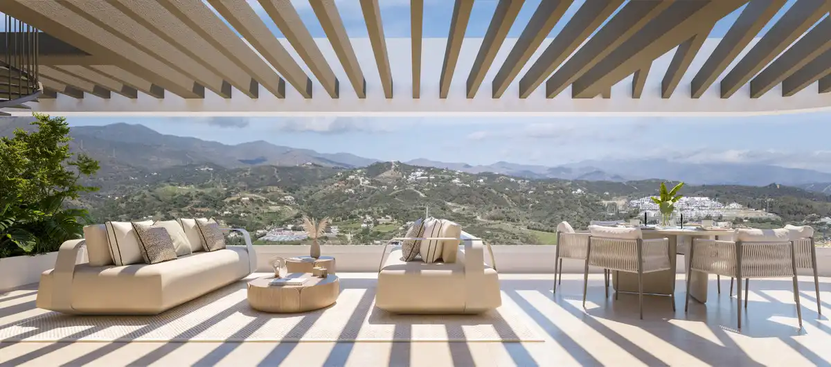 Terrace of Ground floor for sale in Estepona  with Air Conditioner, Private garden and Terrace