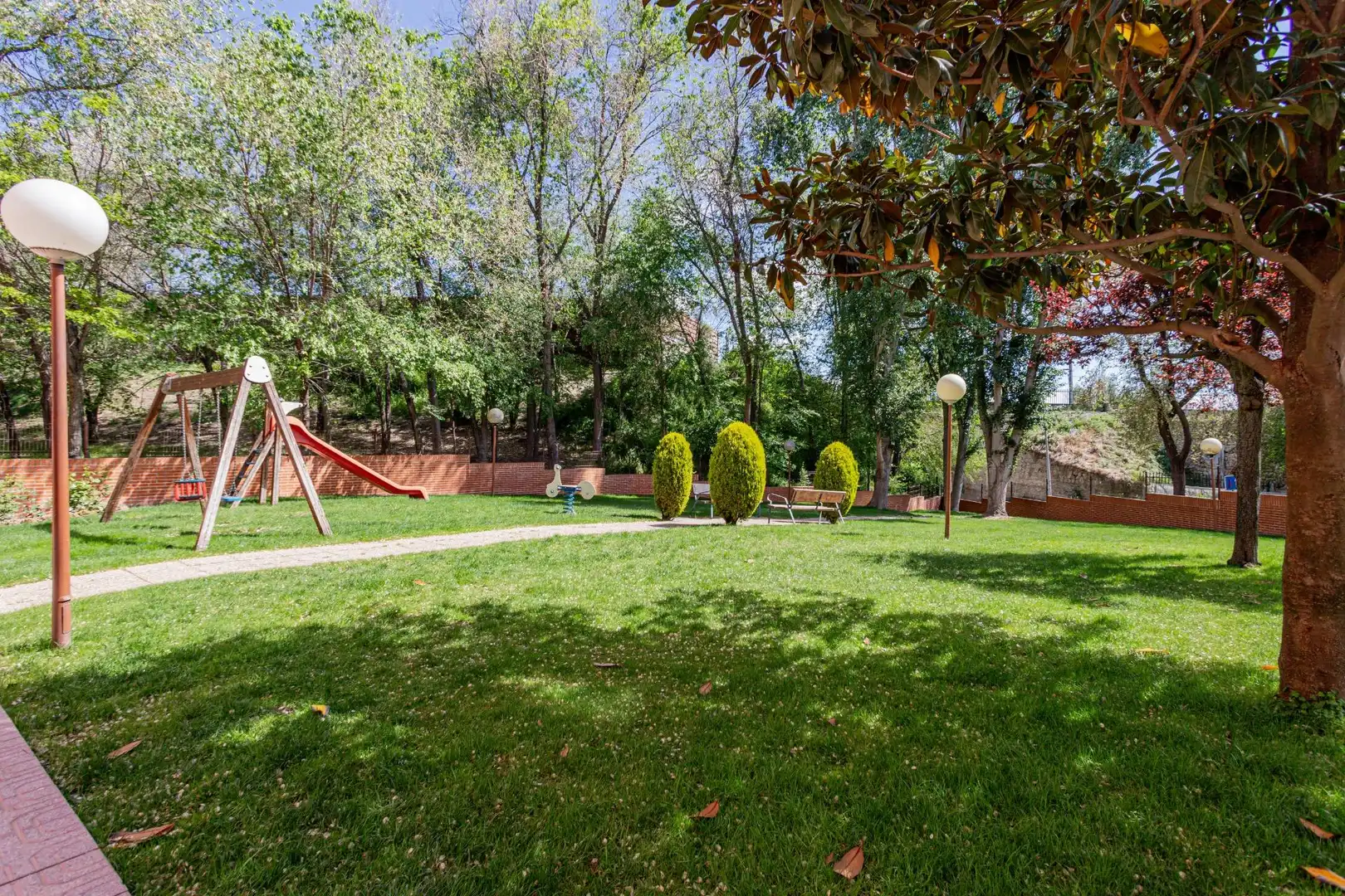 Garten von Wohnung zum Verkauf in Valdemoro mit Klimaanlage, Heizung und Abstellraum