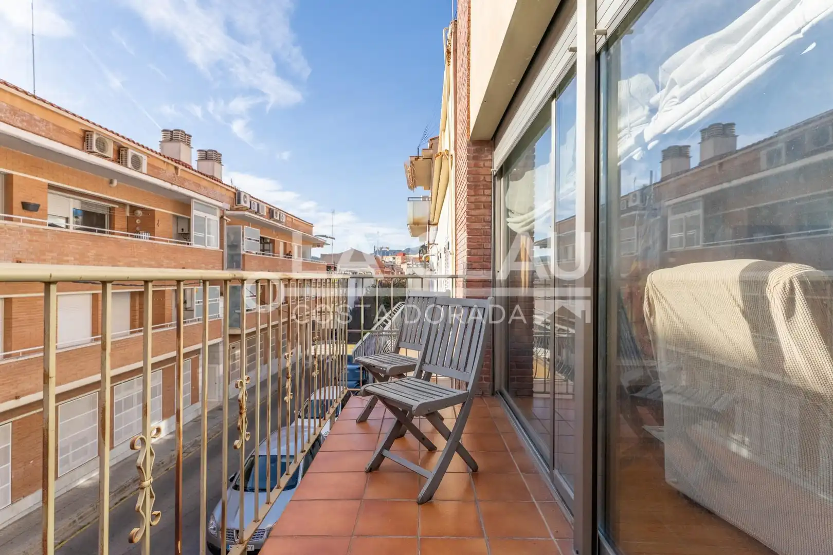 Terrasse von Einfamilien-Reihenhaus zum Verkauf in Gavà mit Heizung