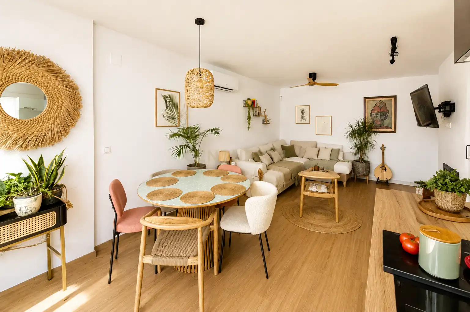 Sala d'estar de Casa o xalet en venda en Sant Joan d'Alacant amb Aire condicionat, Forn i Rentadora
