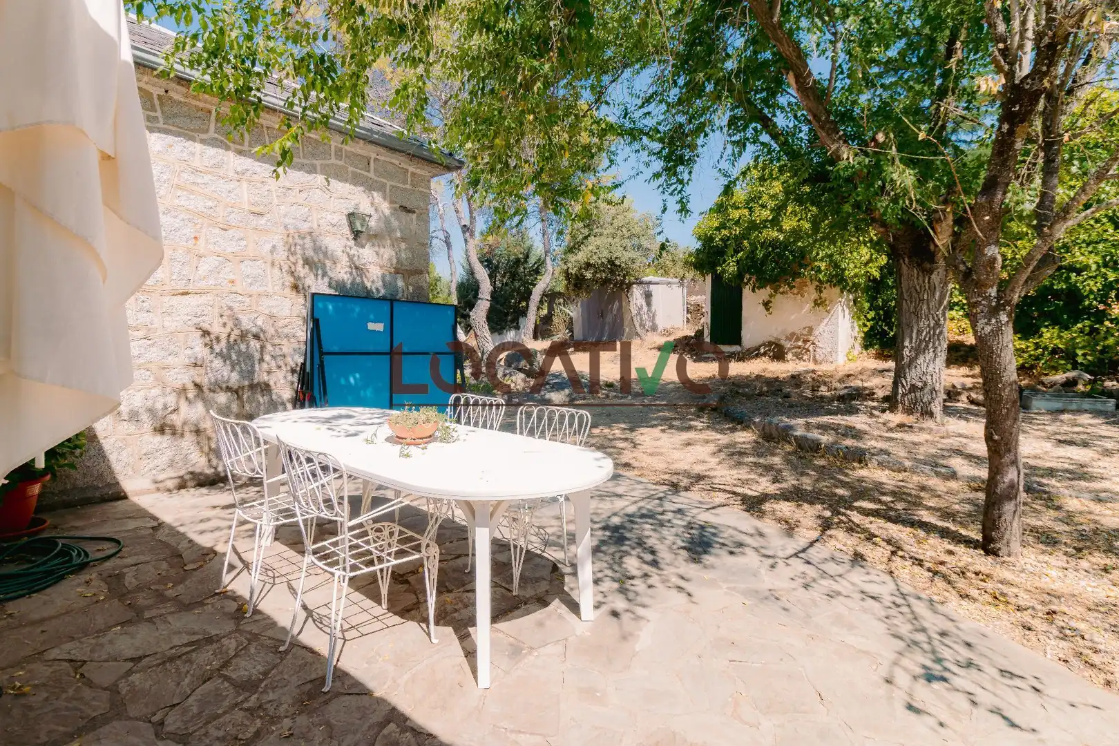 Terrassa de Casa o xalet en venda en Robledo de Chavela amb Calefacció, Jardí privat i Traster