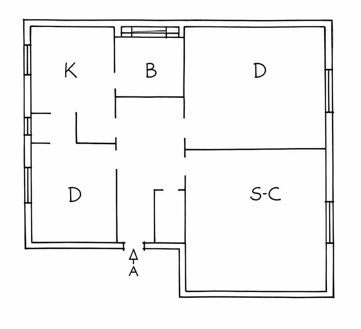 Flat for sale in Madrid