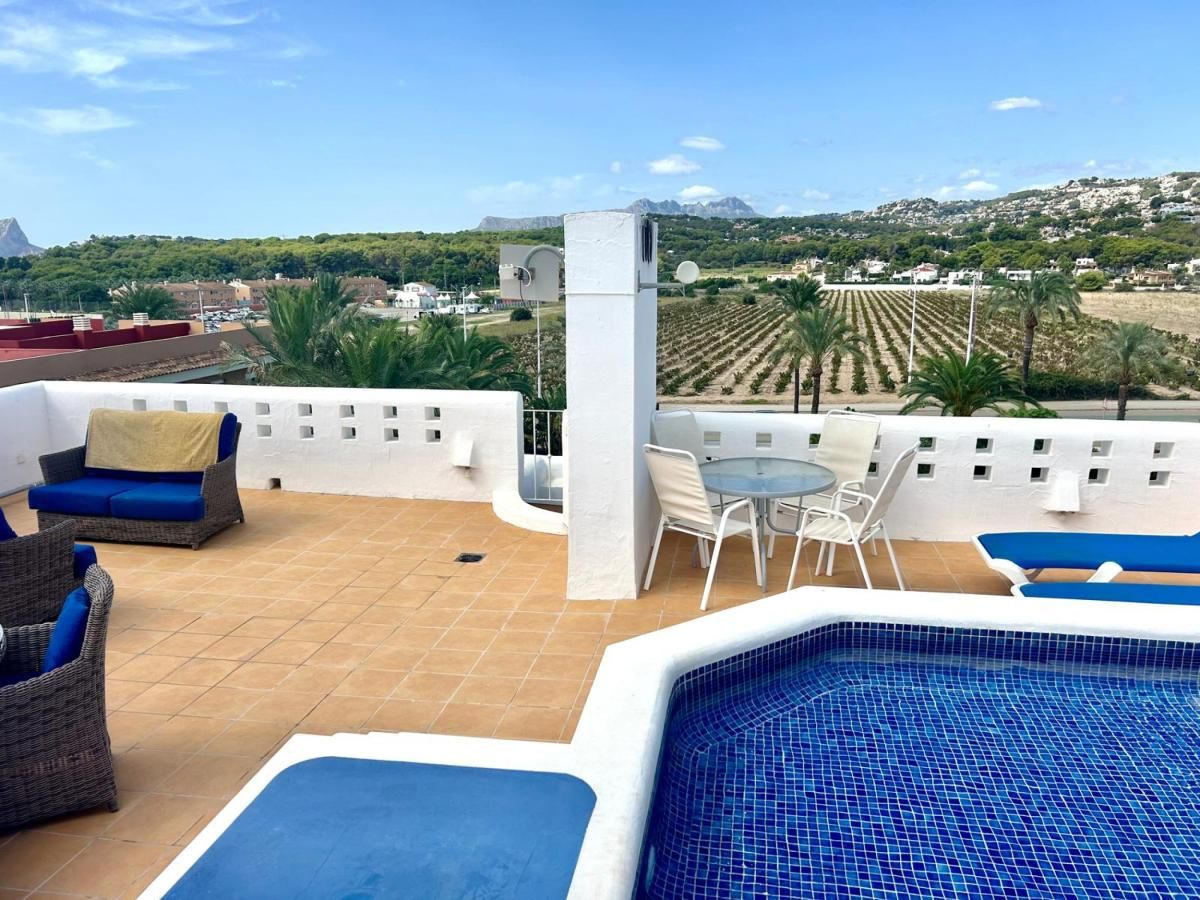 Terrace of Attic for sale in Moraira  with Swimming Pool