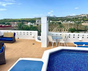 Terrace of Attic for sale in Moraira  with Swimming Pool