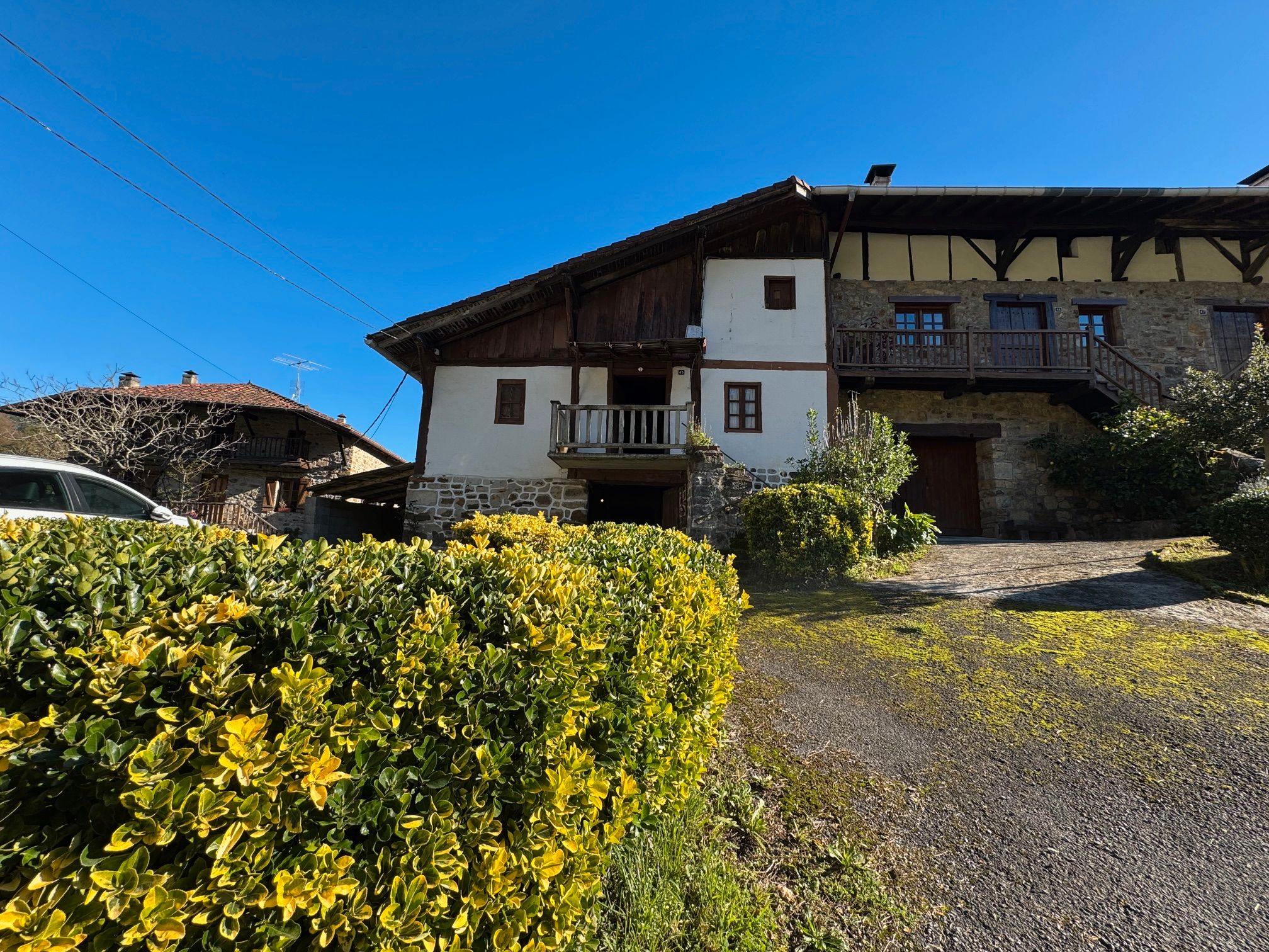 Vista exterior de Casa o xalet en venda en Zeanuri
