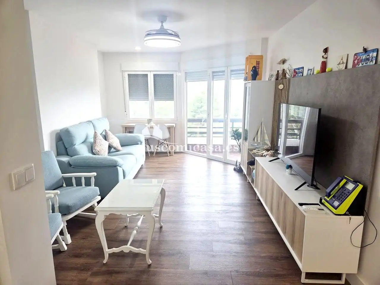 Sala d'estar de Pis en venda en  Jaén Capital amb Aire condicionat, Jardí privat i Terrassa