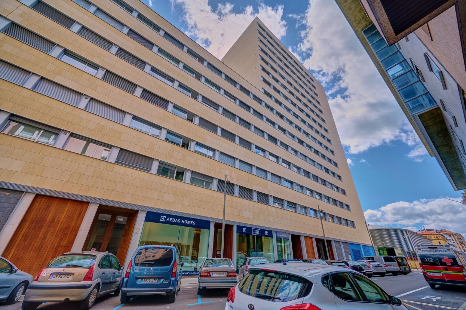 Exterior view of Flat for sale in  Pamplona / Iruña  with Heating, Terrace and Swimming Pool