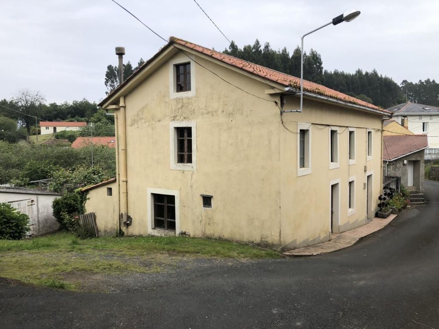 Exterior view of Country house for sale in Ortigueira  with Private garden, Terrace and Storage room