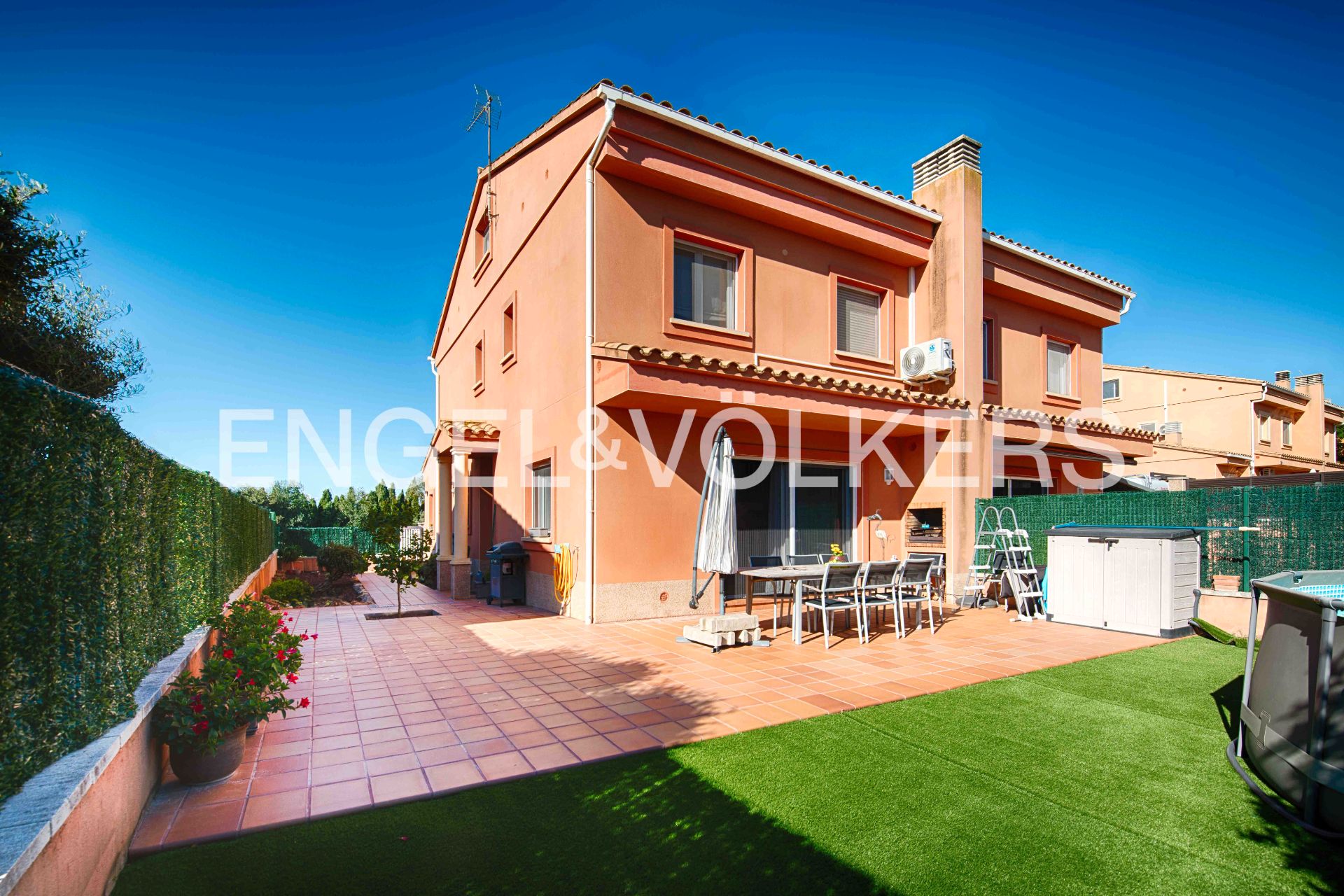 Terrace of Single-family semi-detached for sale in El Far d'Empordà  with Air Conditioner, Heating and Private garden