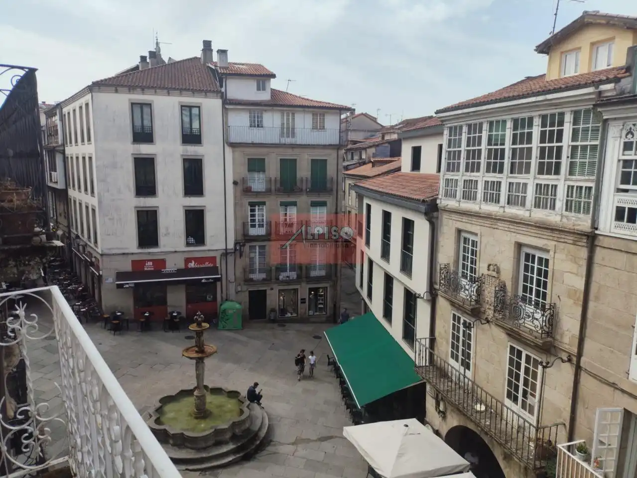 Vista exterior de Apartament de lloguer en Ourense Capital  amb Calefacció i Moblat