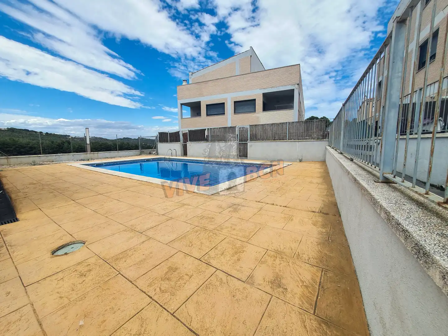 Schwimmbecken von Erdgeschoss zur Miete in Calafell Poble