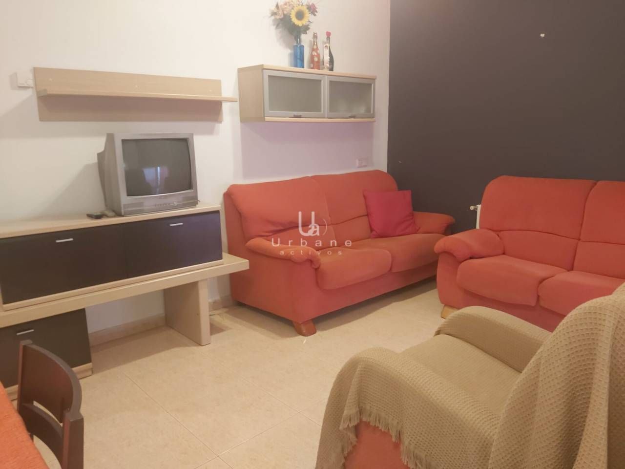 Sala d'estar de Apartament de lloguer en  Murcia Capital amb Aire condicionat, Calefacció i Traster