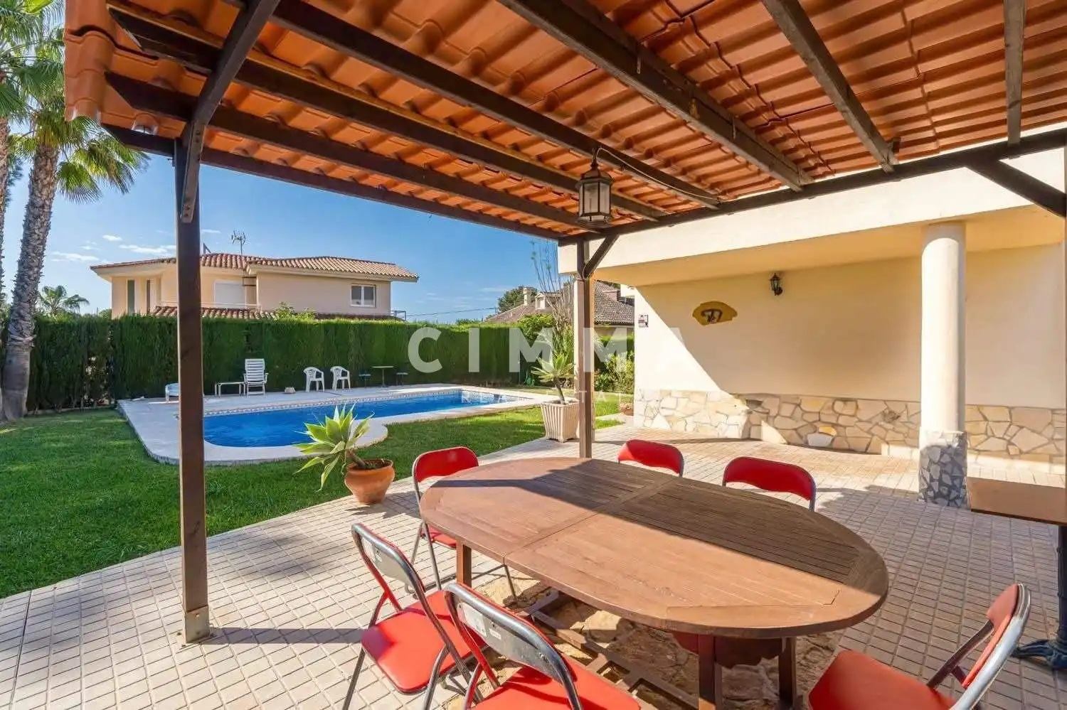 Terrassa de Casa o xalet en venda en La Nucia