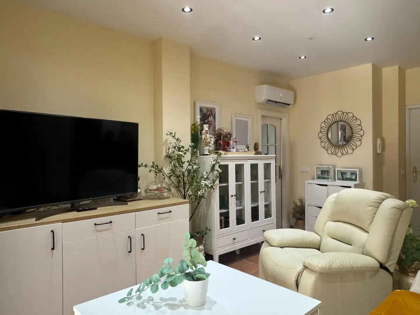 Sala de estar de Piso en venta en Sanlúcar de Barrameda con Aire acondicionado, Calefacción y Jardín privado