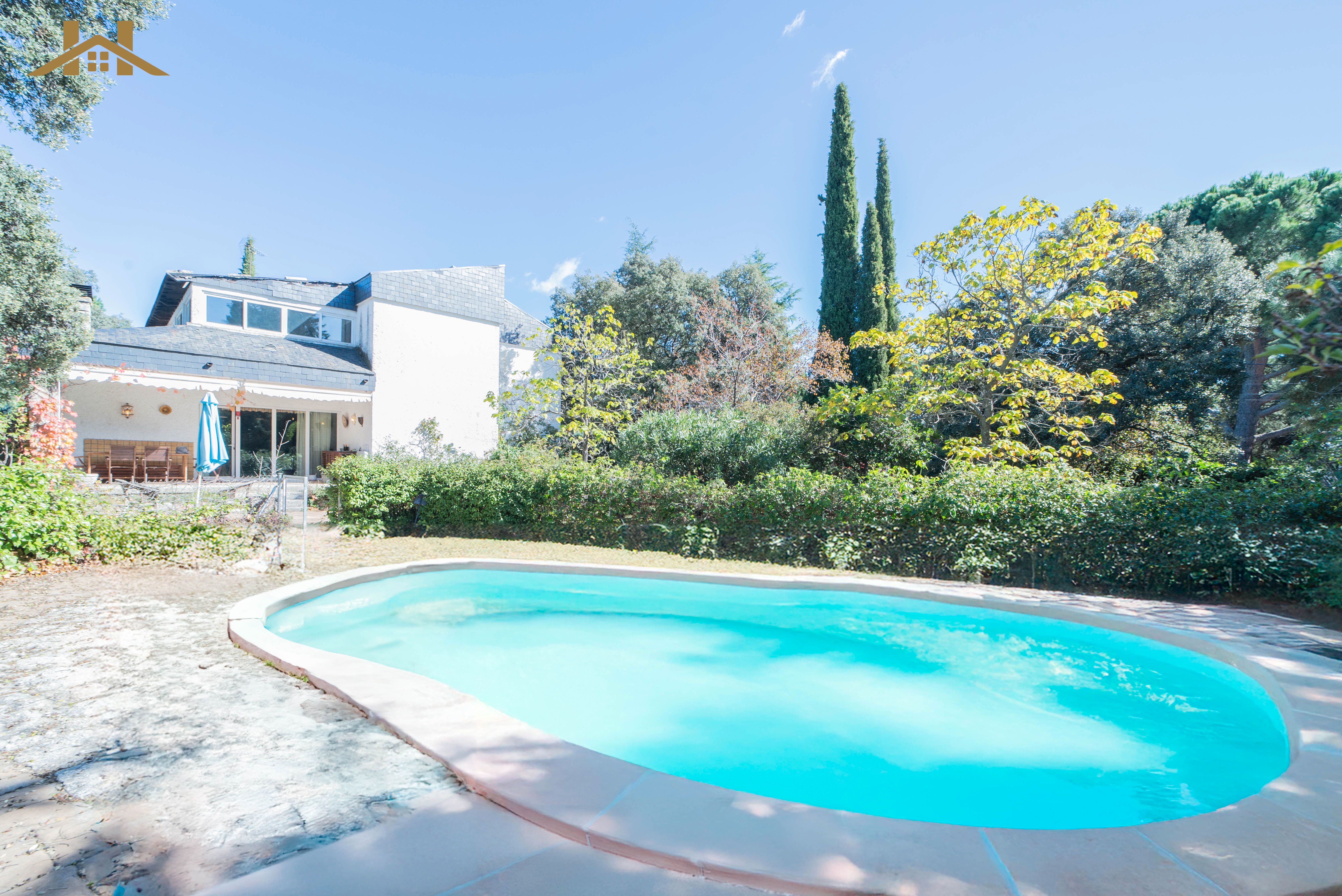 Jardí de Casa o xalet en venda en El Escorial amb Calefacció, Jardí privat i Terrassa
