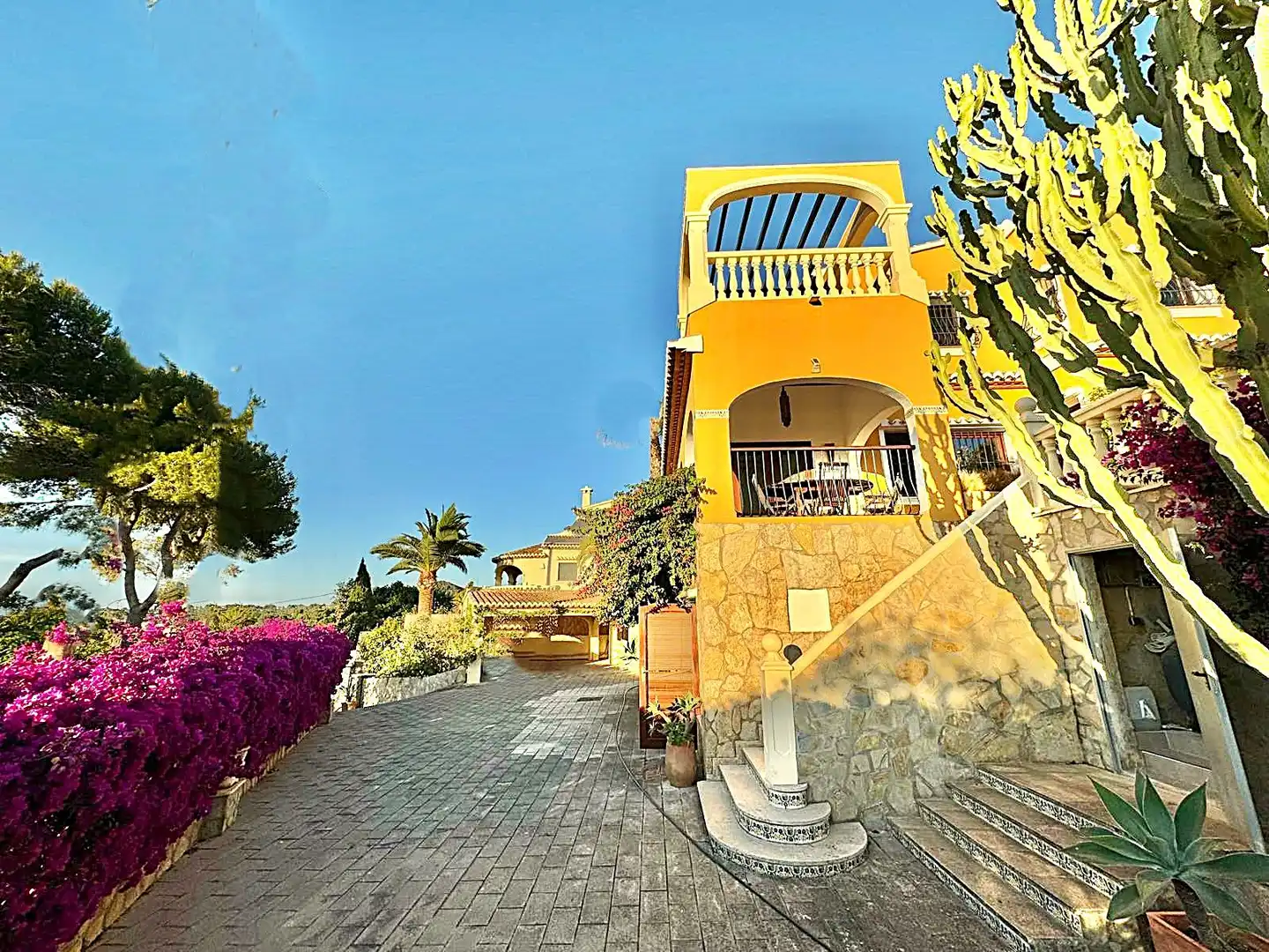 Exterior view of Houses for sale in Jávea / Xàbia  with Air Conditioner and Private garden