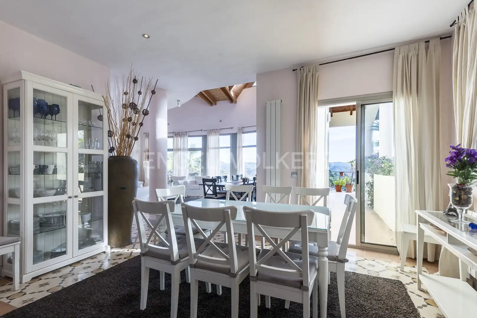 Comedor de Casa o chalet de alquiler en Olivella con Aire acondicionado, Calefacción y Jardín privado