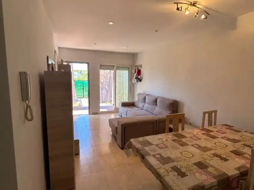 Sala de estar de Piso en venta en Vera con Aire acondicionado y Piscina