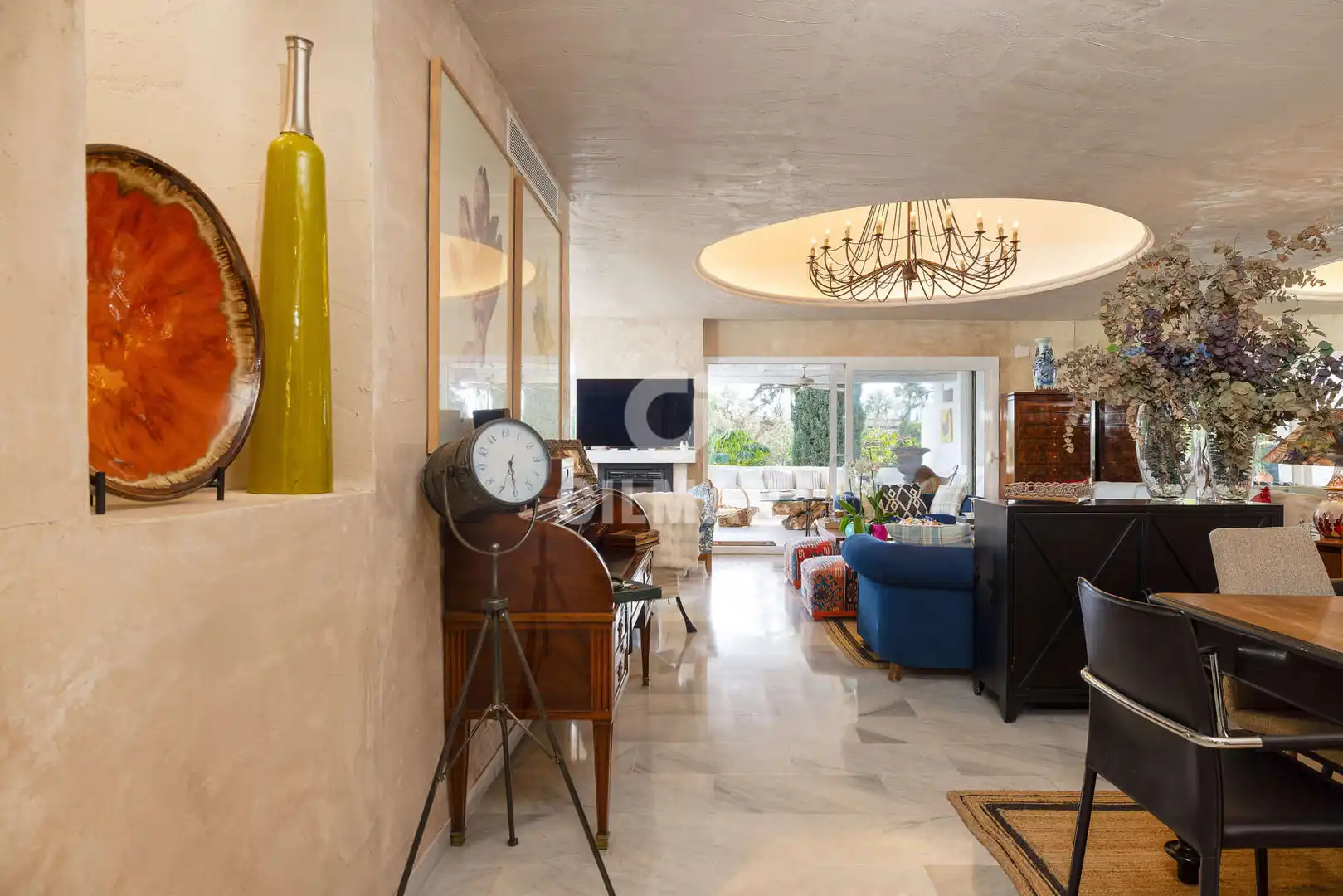 Wohnzimmer von Maisonette zum Verkauf in Estepona mit Heizung, Abstellraum und Balkon