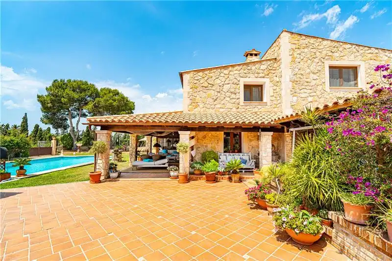 Exterior view of Country homes for sale in  Palma de Mallorca  with Air Conditioner, Heating and Private garden