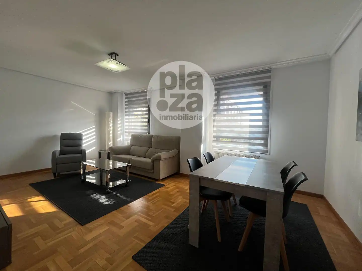 Wohnzimmer von Wohnung zur Miete in Burgos mit Heizung, Terrasse und Möbliert
