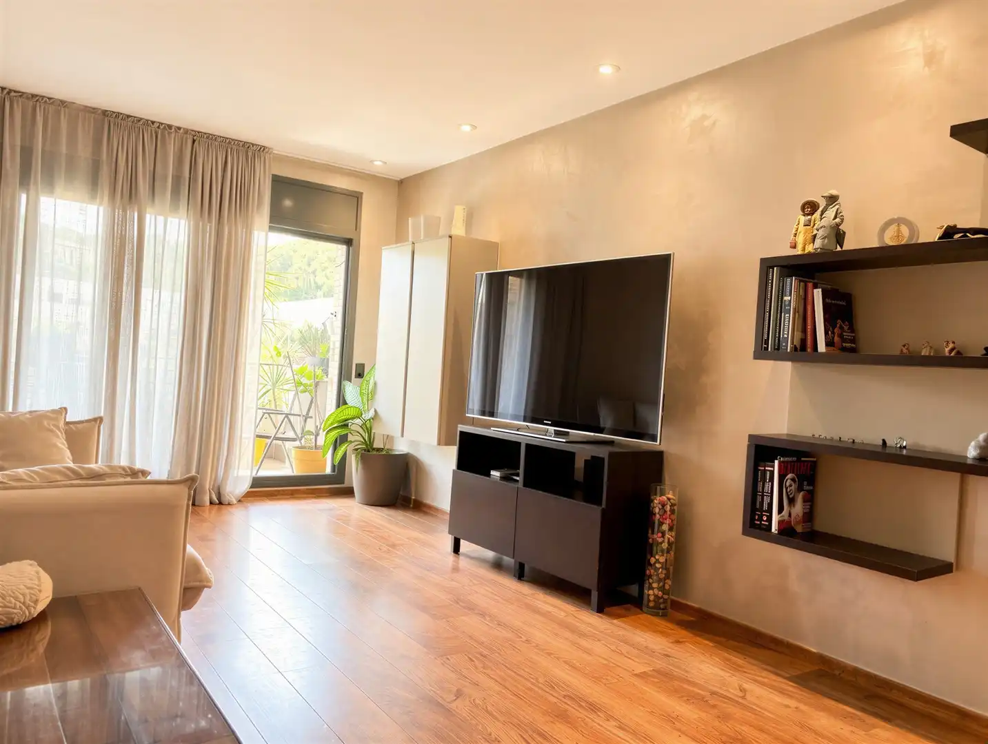 Sala de estar de Apartamento en venta en Lloret de Mar con Aire acondicionado, Piscina y Balcón