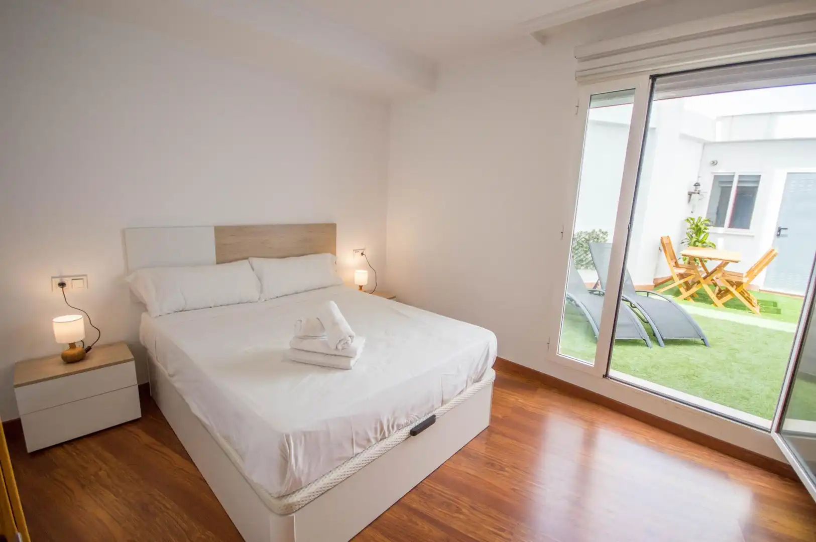Schlafzimmer von Wohnung zum Verkauf in Biar mit Klimaanlage, Abstellraum und Möbliert