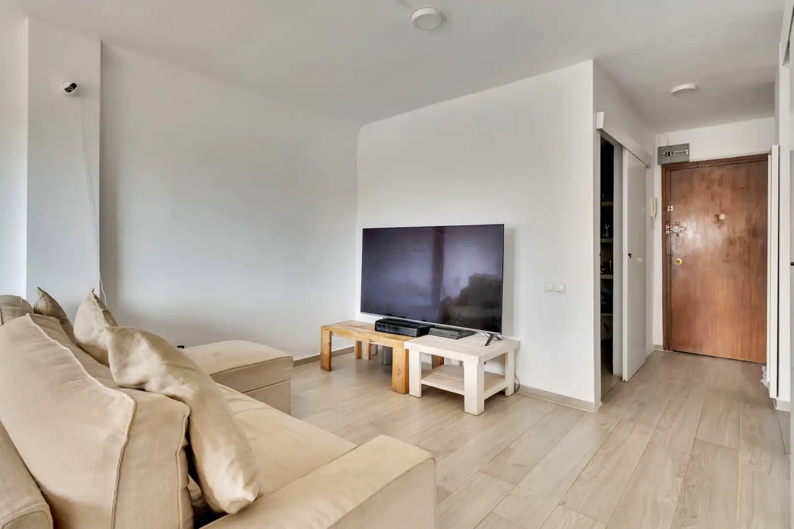 Sala de estar de Apartamento para compartir en Jávea / Xàbia con Aire acondicionado, Calefacción y Terraza