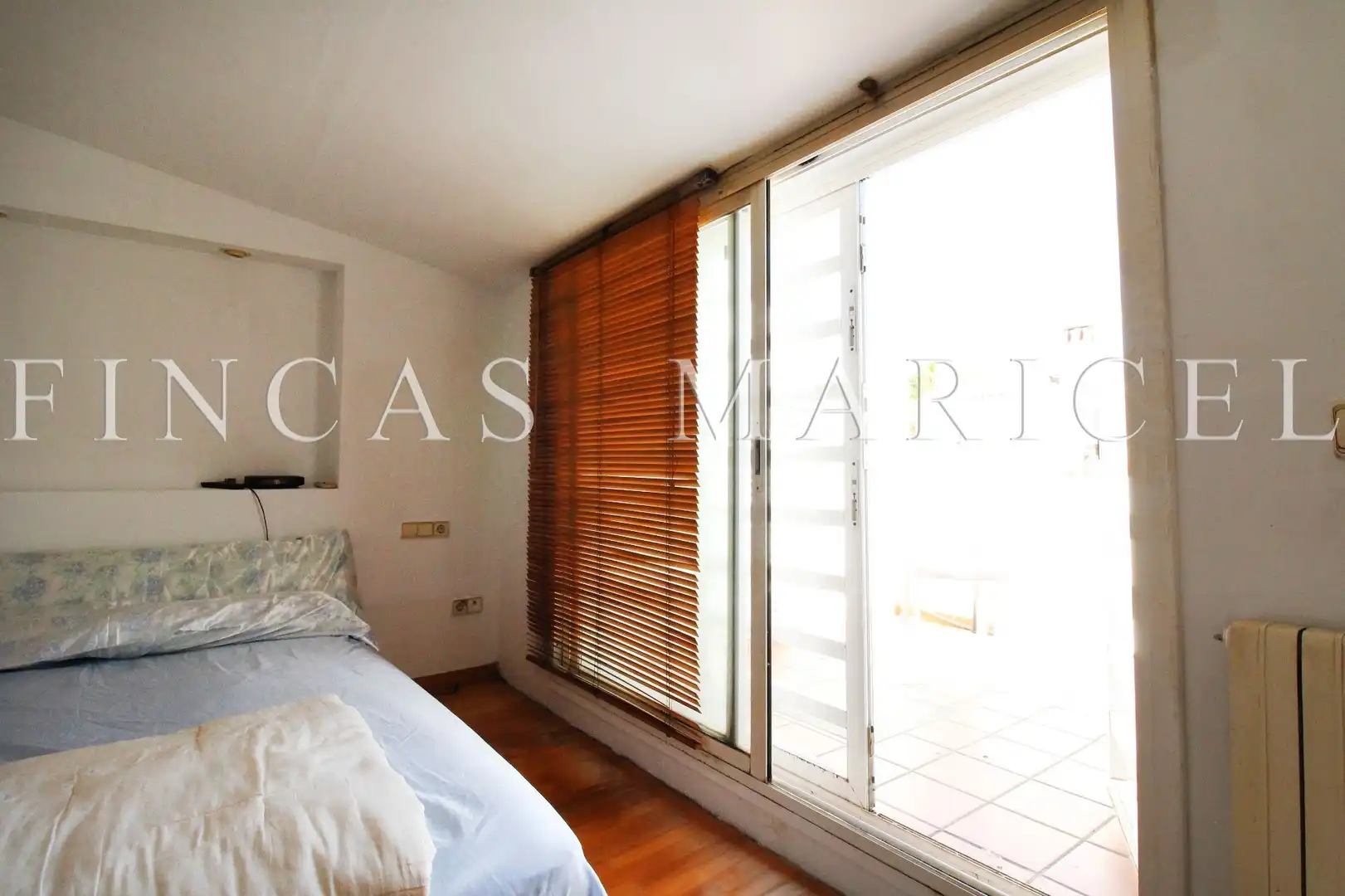 Bedroom of Attic for sale in Sitges  with Air Conditioner and Terrace