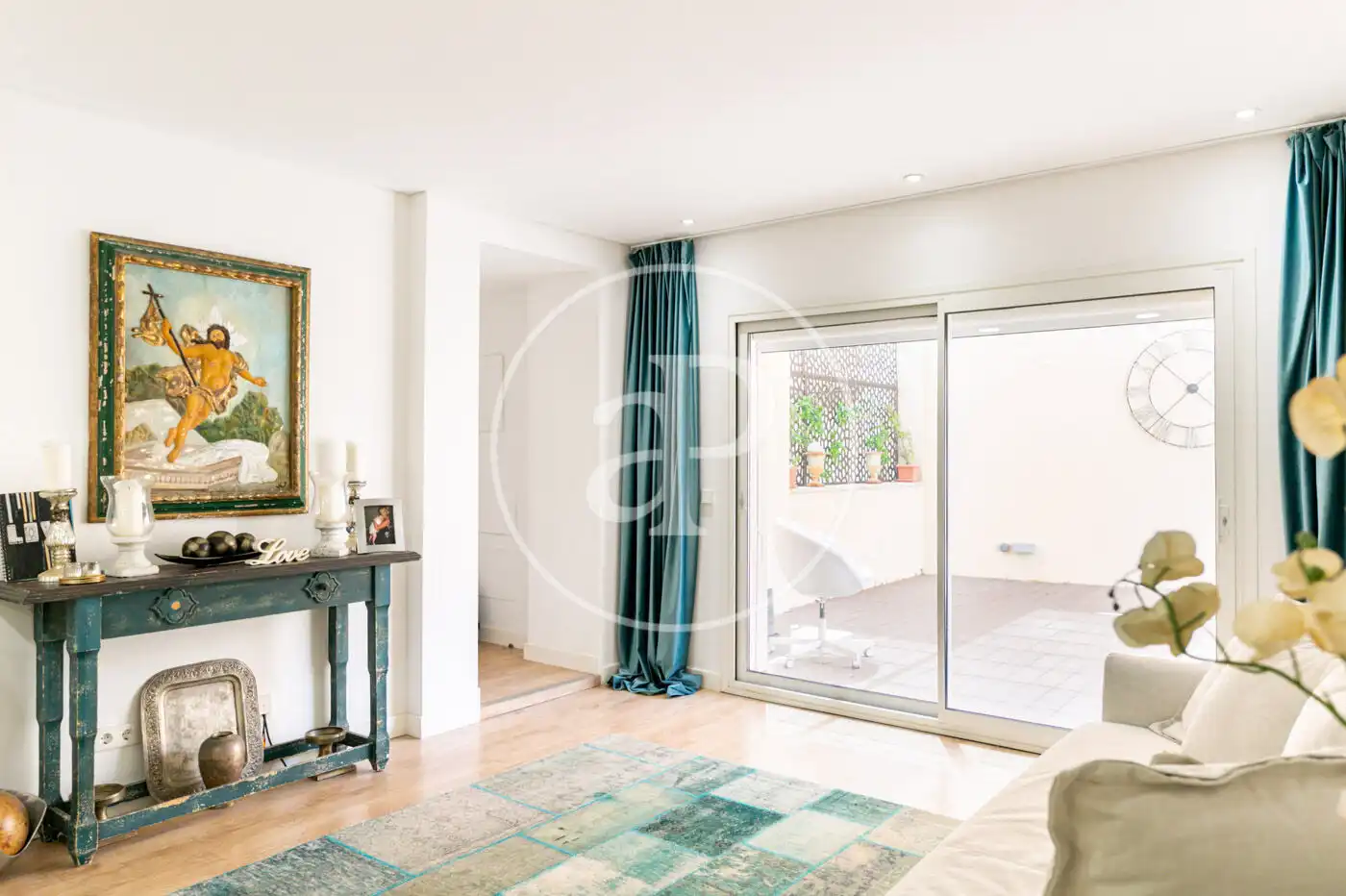 Außenansicht von Wohnung zur Miete in  Palma de Mallorca mit Klimaanlage, Terrasse und Möbliert