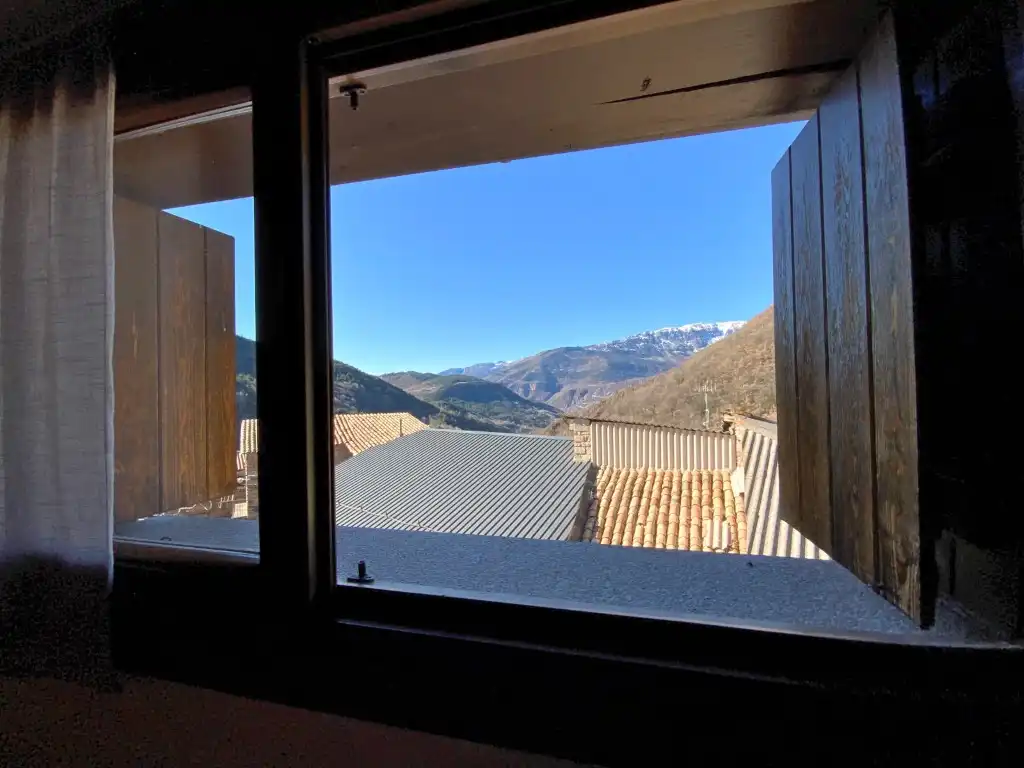 Vista exterior de Casa o chalet en venta en Bisaurri con Balcón