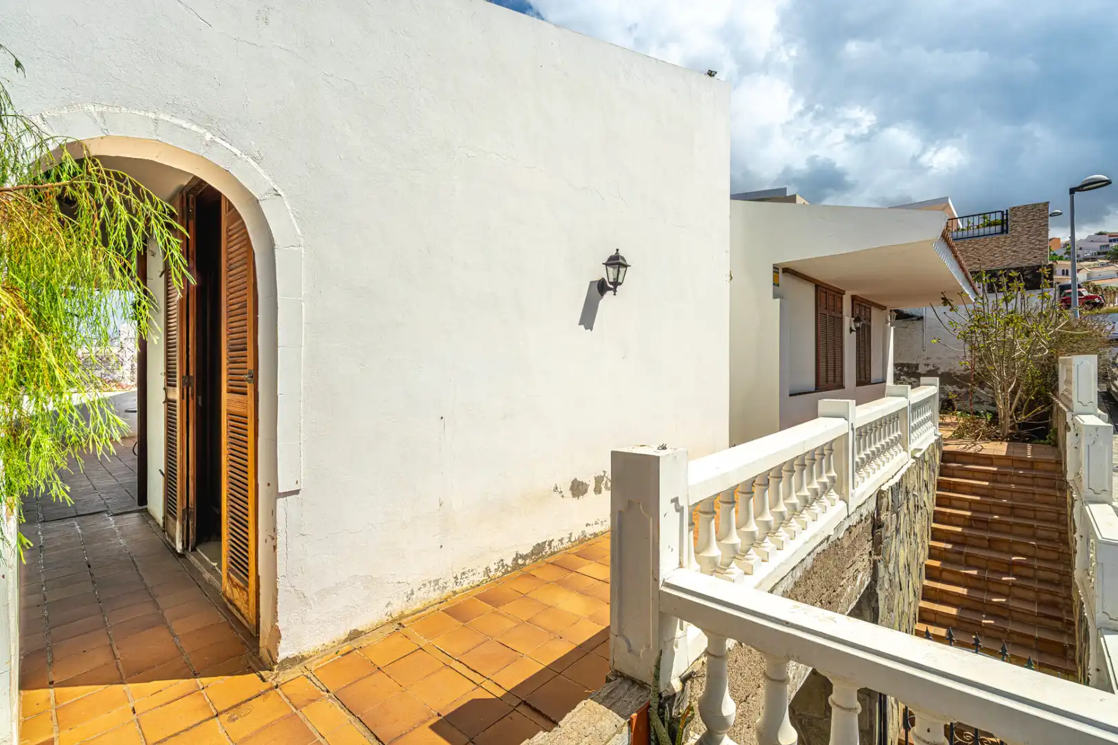 Vista exterior de Casa o chalet en venta en Adeje con Jardín privado y Terraza