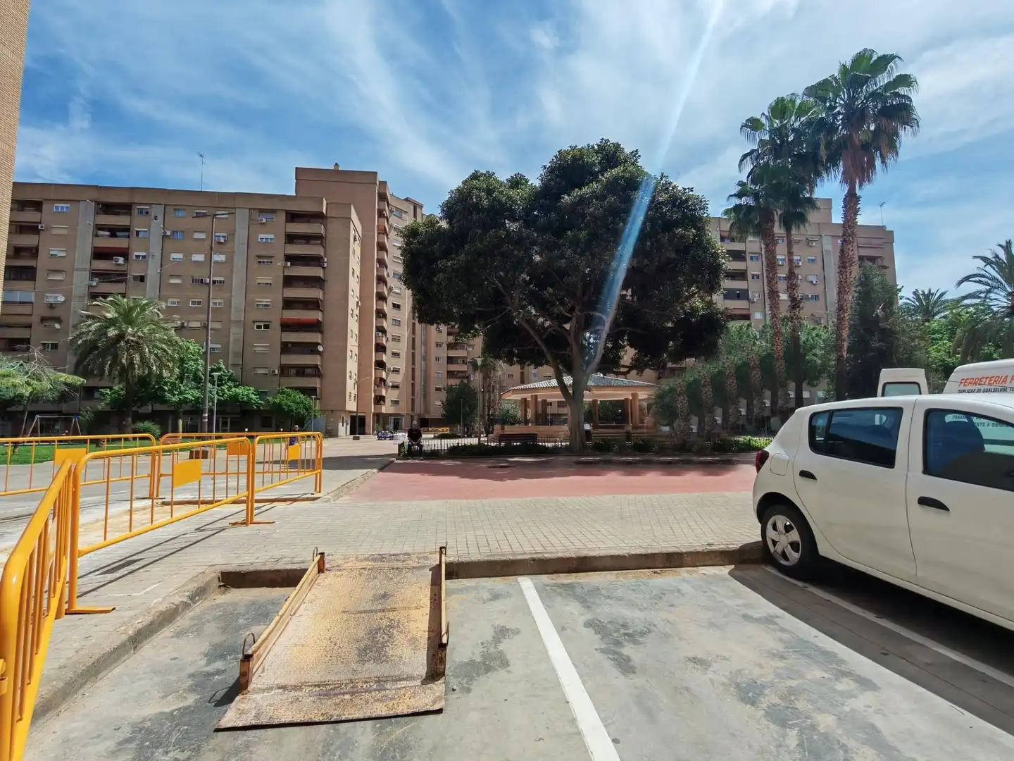 Parking of Flat for sale in Xirivella  with Air Conditioner, Terrace and Balcony
