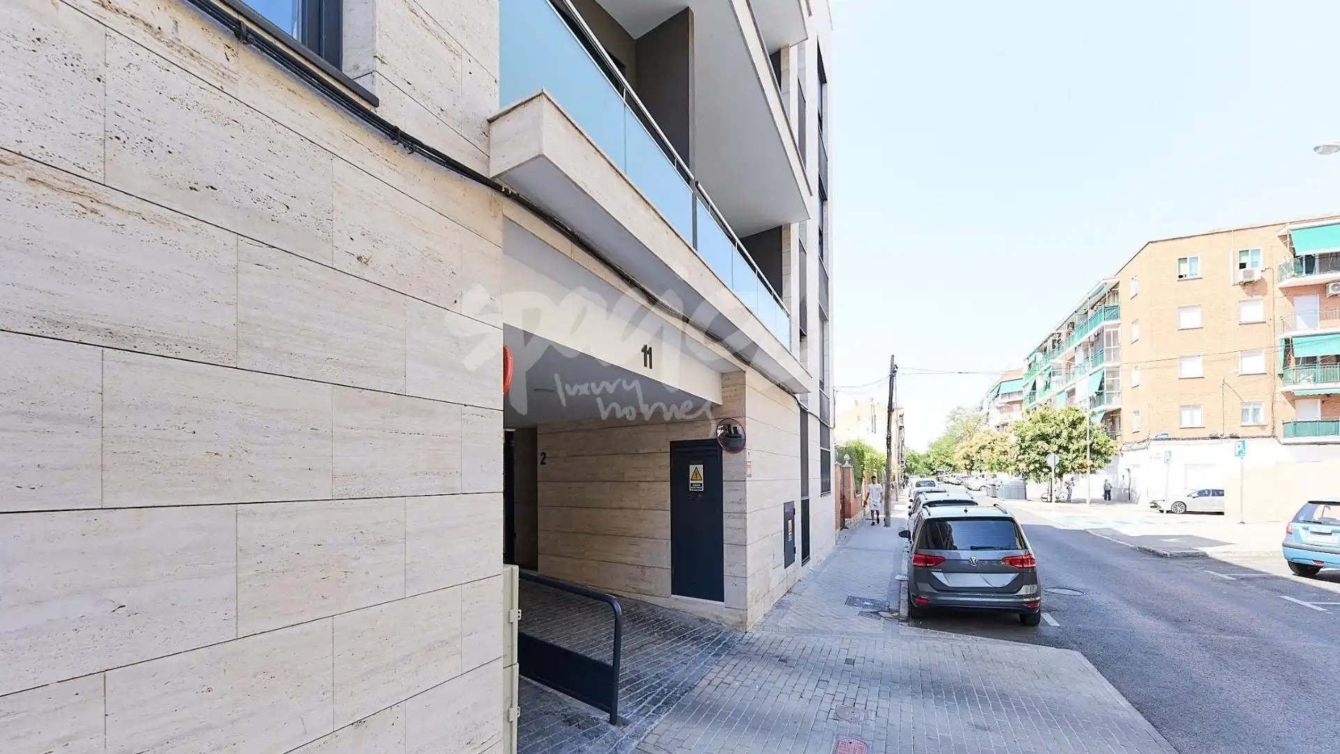 Vista exterior de Loft en venta en Madrid con Calefacción, Jardín privado y Piscina comunitaria
