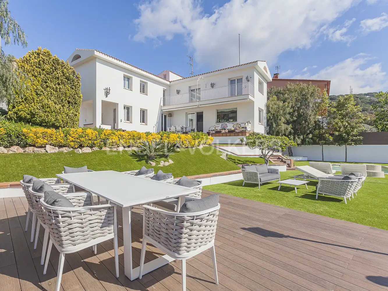 Jardín de Casa o chalet en venta en Mataró con Aire acondicionado, Calefacción y Jardín privado
