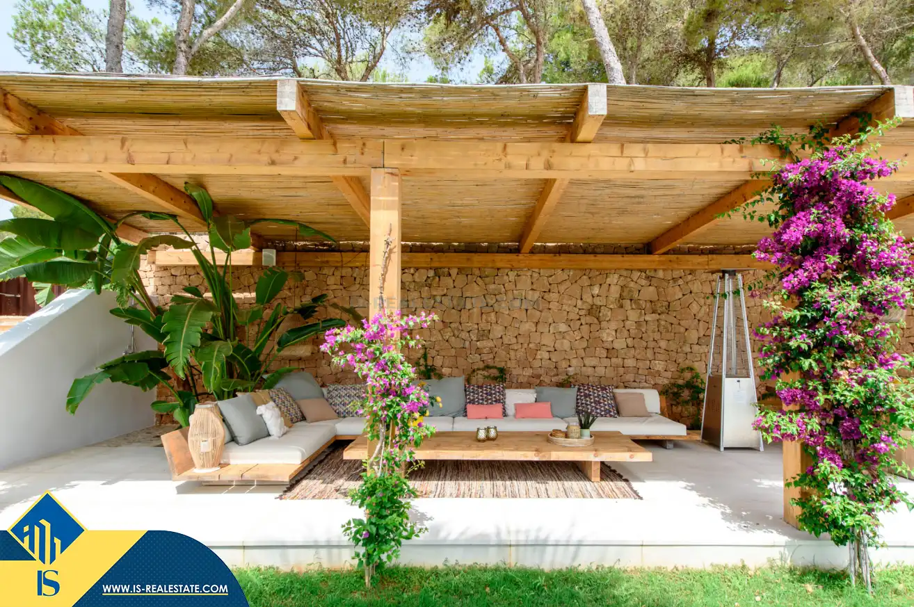 Terraza de Casa o chalet en venta en Sant Josep de sa Talaia con Aire acondicionado, Calefacción y Jardín privado