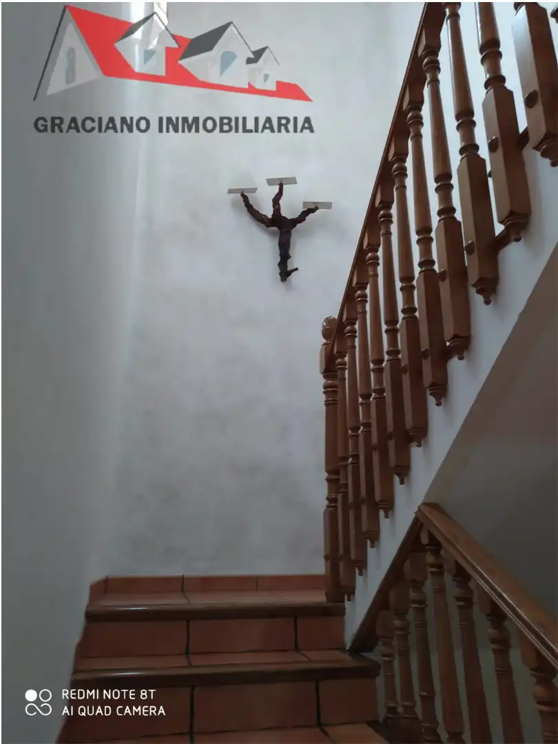 Casa adosada en venda en Villaverde de Guadalimar amb Aire condicionat, Jardí privat i Terrassa