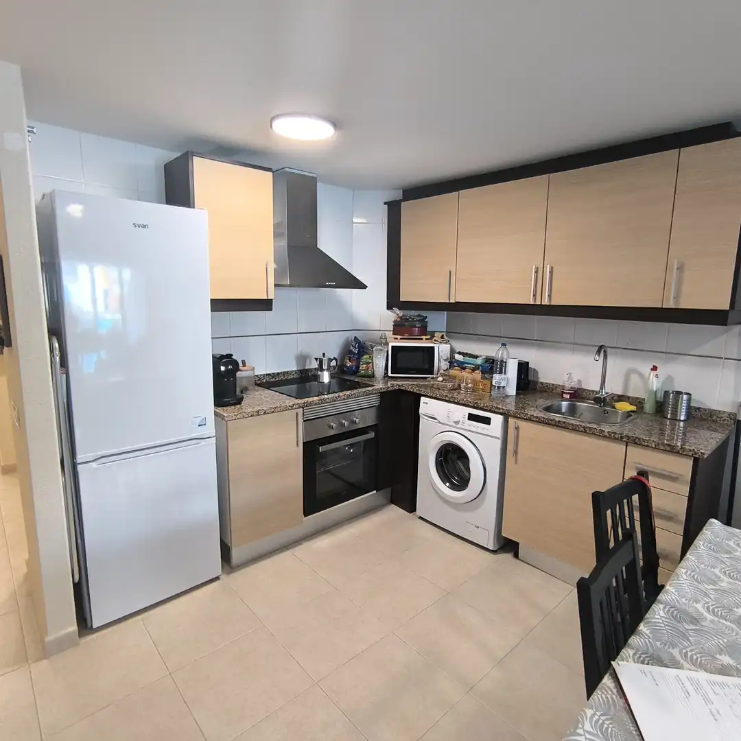 Cocina de Piso en venta en Peñíscola / Peníscola con Aire acondicionado, Terraza y Amueblado