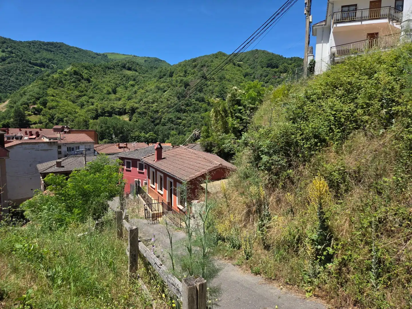 Vista exterior de Casa o chalet en venta en Aller con Jardín privado y Terraza