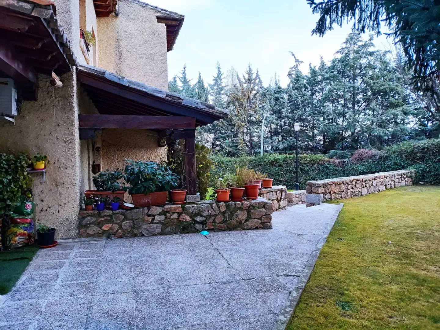 Terrace of Detached homes for sale in Manzanares El Real  with Heating, Private garden and Terrace