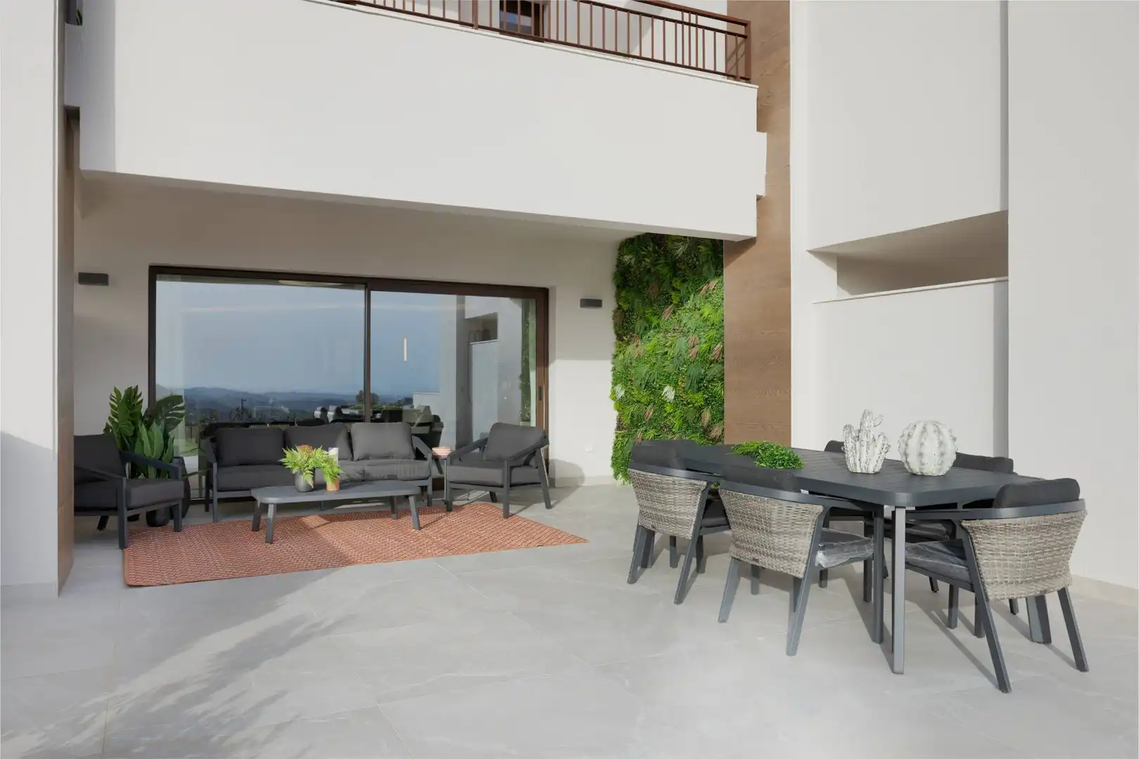 Terraza de Casa adosada en venta en Istán con Aire acondicionado, Calefacción y Jardín privado