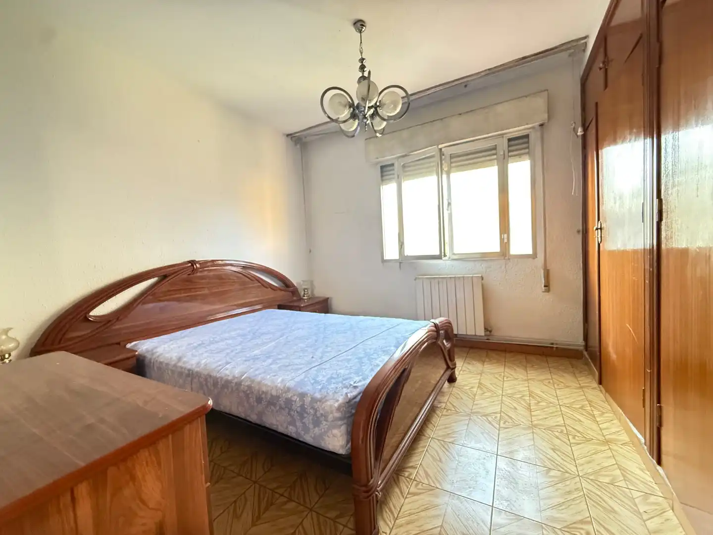 Bedroom of Flat for sale in  Madrid Capital  with Air Conditioner and Terrace