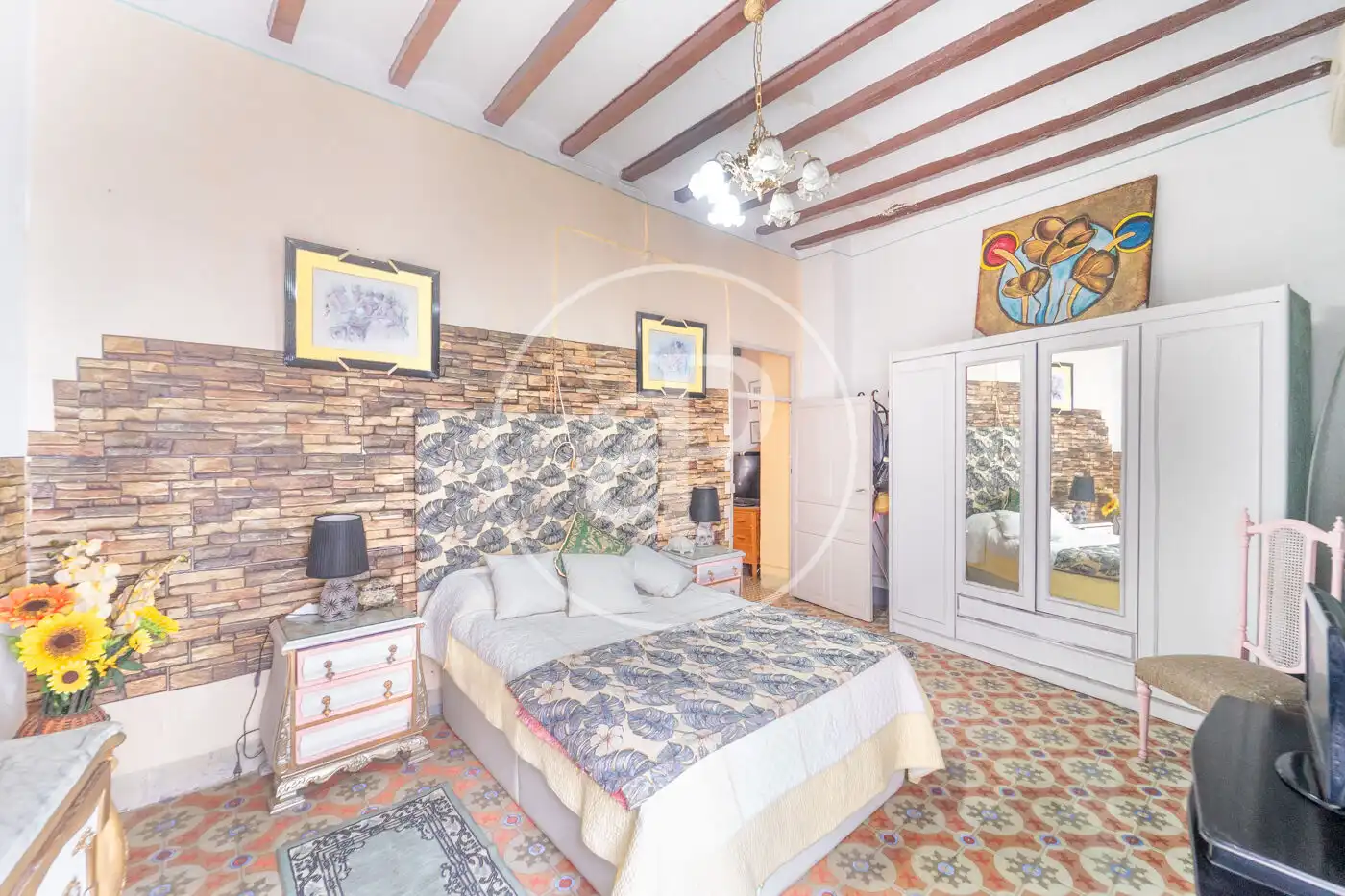 Habitación de Casa adosada en venta en Callosa d'en Sarrià con Calefacción y Trastero