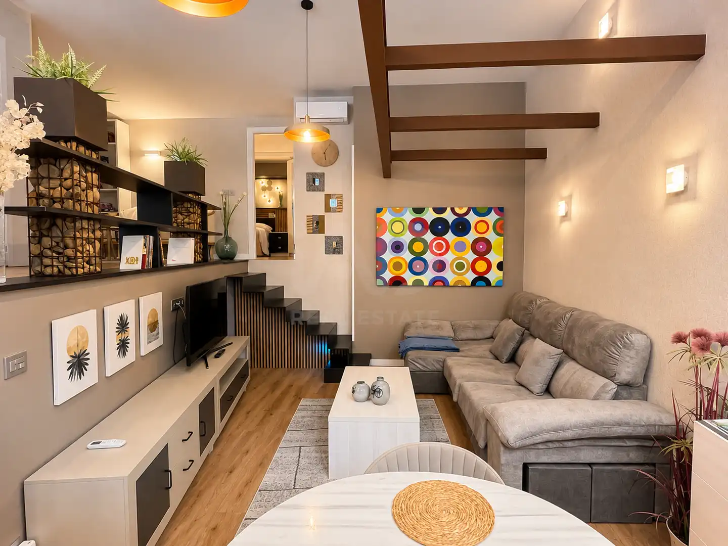 Sala d'estar de Pis en venda en Burgos amb Aire condicionat i Calefacció