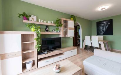 Living room of Flat for sale in Los Realejos  with Air Conditioner, Parquet flooring and Balcony