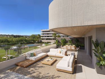 Apartament amb piscina en venda a Los Pacos