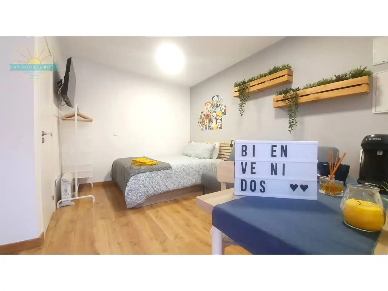 Bedroom of Study for rent in Madrid  with Parquet flooring and Furnished