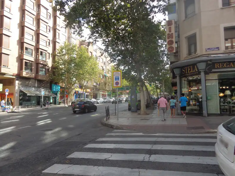 Exterior view of Flat for rent in Madrid  with Air Conditioner and Furnished